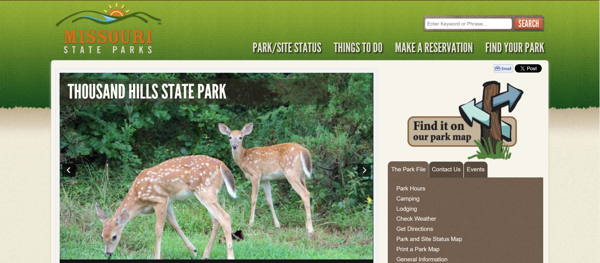 Thousand Hills State Park